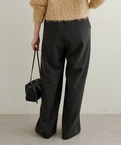 Omekashi（オメカシ）の「タックワイドスラックス（スラックス・レディース・ピンク/ベージュ/チャコールグレー・38/36）」の5枚目の写真