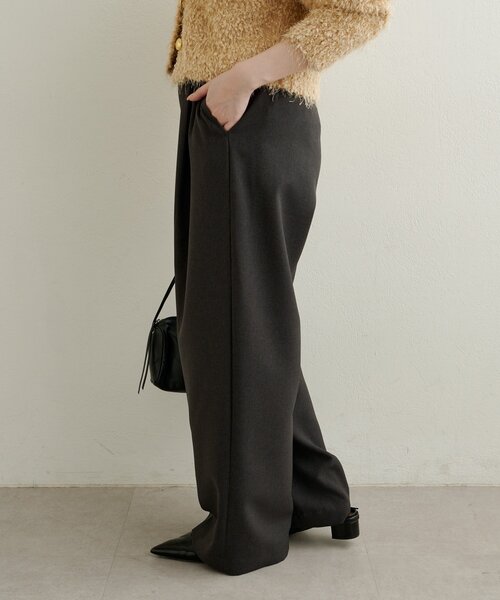 Omekashi（オメカシ）の「タックワイドスラックス（スラックス・レディース・ピンク/ベージュ/チャコールグレー・38/36）」の9枚目の写真