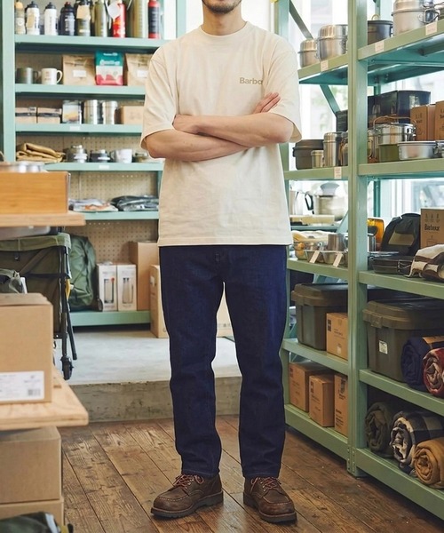 Barbour(バブアー)の「【Barbour】barbour camber os t-shirt(Tシャツ/カットソー・メンズ・ネイビー/ホワイト/オリーブ/ブルー・40/38/36/34)」の11枚目の写真