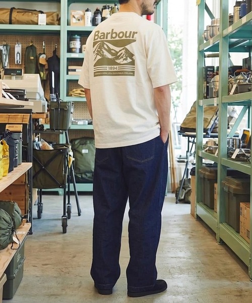 Barbour(バブアー)の「【Barbour】barbour camber os t-shirt(Tシャツ/カットソー・メンズ・ネイビー/ホワイト/オリーブ/ブルー・40/38/36/34)」の12枚目の写真