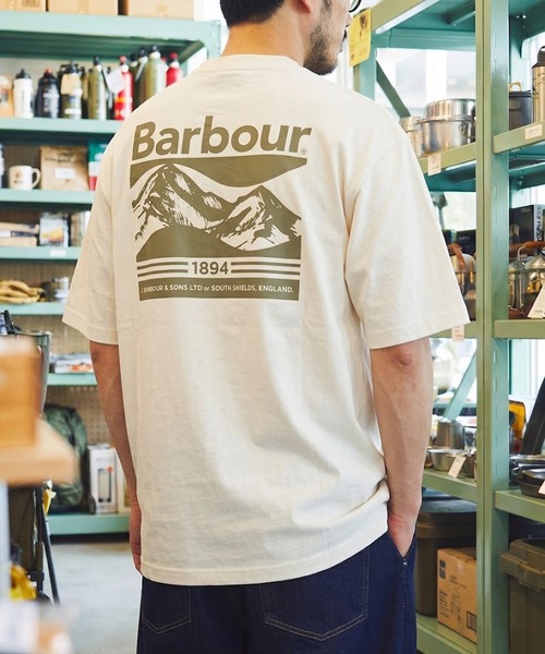 Barbour(バブアー)の「【Barbour】barbour camber os t-shirt(Tシャツ/カットソー・メンズ・ネイビー/ホワイト/オリーブ/ブルー・40/38/36/34)」の10枚目の写真