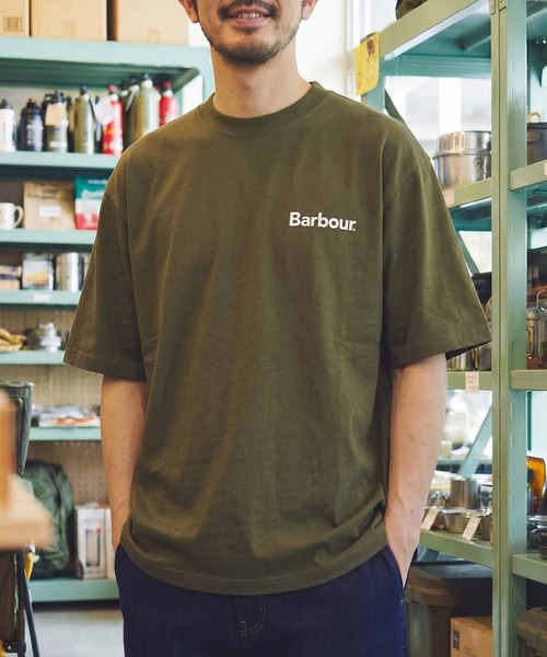 Barbour(バブアー)の「【Barbour】barbour camber os t-shirt(Tシャツ/カットソー・メンズ・ネイビー/ホワイト/オリーブ/ブルー・40/38/36/34)」の18枚目の写真