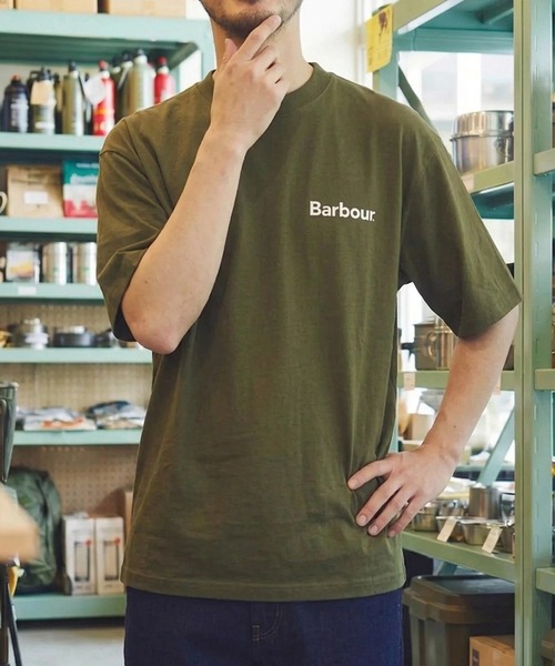 Barbour(バブアー)の「【Barbour】barbour camber os t-shirt(Tシャツ/カットソー・メンズ・ネイビー/ホワイト/オリーブ/ブルー・40/38/36/34)」の17枚目の写真