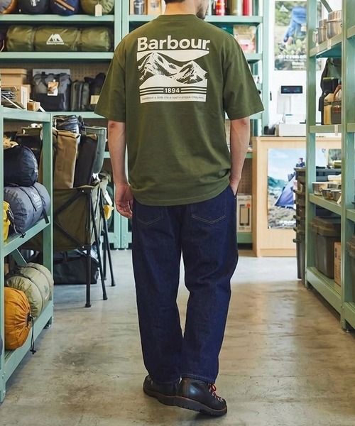 Barbour(バブアー)の「【Barbour】barbour camber os t-shirt(Tシャツ/カットソー・メンズ・ネイビー/ホワイト/オリーブ/ブルー・40/38/36/34)」の19枚目の写真