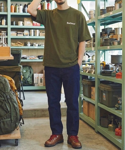 Barbour(バブアー)の「【Barbour】barbour camber os t-shirt(Tシャツ/カットソー・メンズ・ネイビー/ホワイト/オリーブ/ブルー・40/38/36/34)」の20枚目の写真
