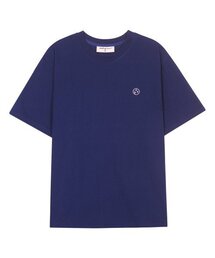 NEB round logo half tee (blue)
