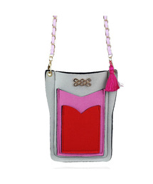 3pocket cellphonbag- grey