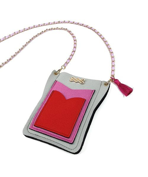 SUIN(スイン)の「3pocket cellphonbag- grey(メッセンジャーバッグ・レディース・その他・FREE)」の3枚目の写真