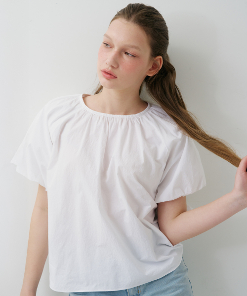 FIELDERS(フィールダーズ)の「SHORTS SHIRRING BLOUSE WHITE(シャツ/ブラウス・レディース・その他・SMALL/MEDIUM)」の21枚目の写真