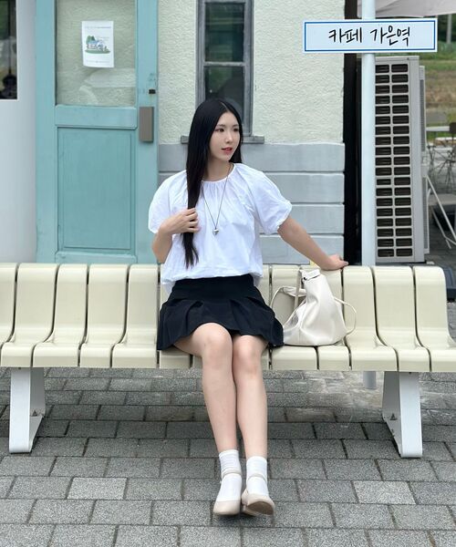FIELDERS(フィールダーズ)の「SHORTS SHIRRING BLOUSE WHITE(シャツ/ブラウス・レディース・その他・SMALL/MEDIUM)」の9枚目の写真
