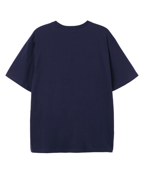 OUSE(オウズ)の「テディベアオーバーサイズ半袖Tシャツ (DS009) ネイビー(Tシャツ/カットソー・レディース・その他・SMALL/MEDIUM/LARGE/X-LARGE/XX-LARGE)」の2枚目の写真
