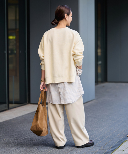 新品未使用　フレームワーク ダブルジャガードプルオーバー FRAMeWORK（フレームワーク） ニット セーター 「追加」ダブル