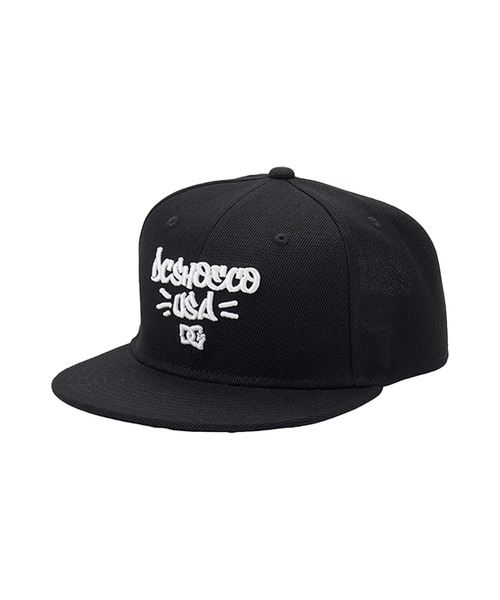 DC（ディーシー）の「DC/ディーシー キャップ 26 KD GRAFFITI EMB SNAPBACK YCP261605（キャップ・キッズ・ホワイト/ブラック・FREE）」の7枚目の写真