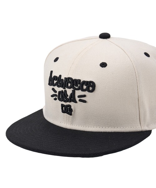 DC（ディーシー）の「DC/ディーシー キャップ 26 KD GRAFFITI EMB SNAPBACK YCP261605（キャップ・キッズ・ホワイト/ブラック・FREE）」の6枚目の写真