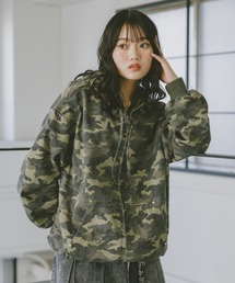 repipi armario（レピピ アルマリオ）の「DNMフードルーズブルゾン（ブルゾン）」