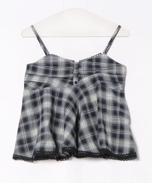 one way（ワンウェイ）の「フロント釦ビスチェ（シャツ/ブラウス・レディース・ブラウン系その他/ブルー系その他/ブラック系その他・FREE）」の3枚目の写真