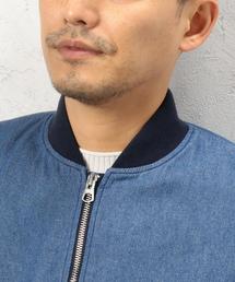別注[アルファ] BC ALPHA GLR MA-1 DENIM ブルゾン L ALPHA（アルファ）の「別注[アルファ] BC ALPHA GLR MA-1 DENIM