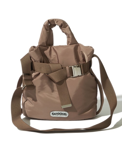 OUTDOOR PRODUCTS(アウトドアプロダクツ)の「【OUTDOOR PRODUCTS / アウトドアプロダクツ】2way Belt Tote ベルト トートバッグ(トートバッグ・レディース・ブラック/アイボリー/モカ・FREE)」の10枚目の写真