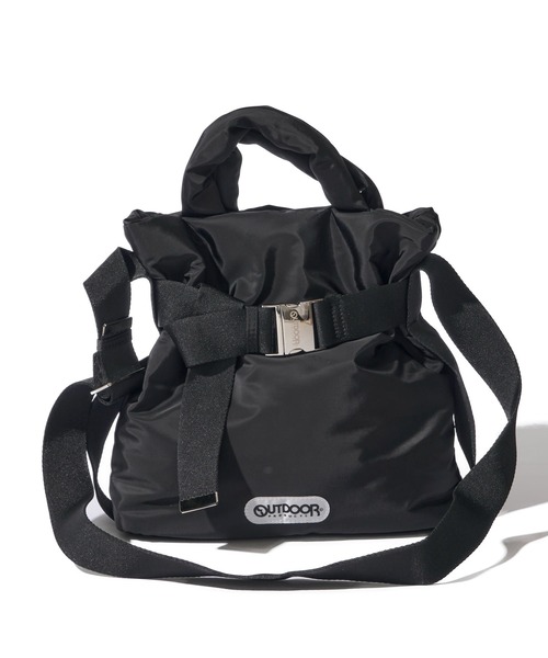 OUTDOOR PRODUCTS(アウトドアプロダクツ)の「【OUTDOOR PRODUCTS / アウトドアプロダクツ】2way Belt Tote ベルト トートバッグ(トートバッグ・レディース・ブラック/アイボリー/モカ・FREE)」の9枚目の写真