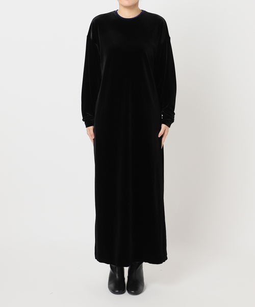 CITYSHOP（シティーショップ）の「《追加》VELVET U/N DRESS 2：ワンピース（ワンピース・レディース・ネイビー/ベージュ・38/36）」の20枚目の写真