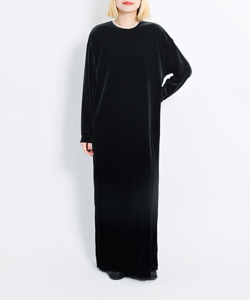 CITYSHOP（シティーショップ）の「《追加》VELVET U/N DRESS 2：ワンピース（ワンピース・レディース・ネイビー/ベージュ・38/36）」の21枚目の写真