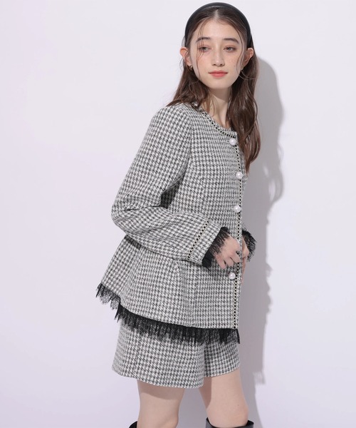 Rirandture(リランドチュール)の「ツィードペプラムジャケット(その他アウター・レディース・ブラック系その他2・1/2)」の16枚目の写真