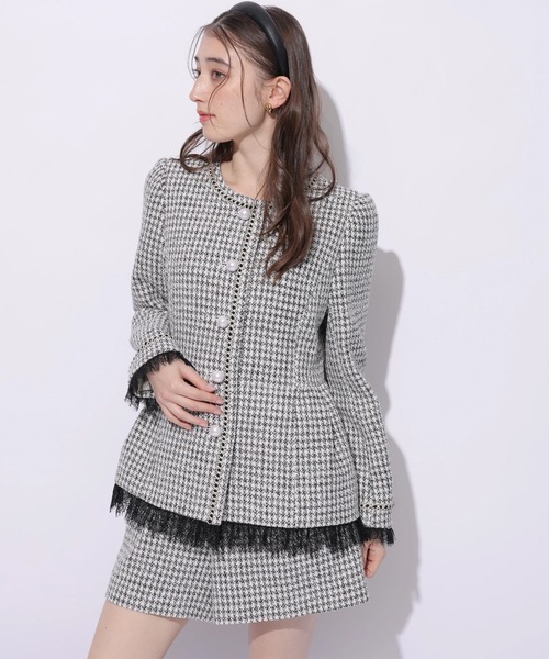 Rirandture(リランドチュール)の「ツィードペプラムジャケット(その他アウター・レディース・ブラック系その他2・1/2)」の19枚目の写真