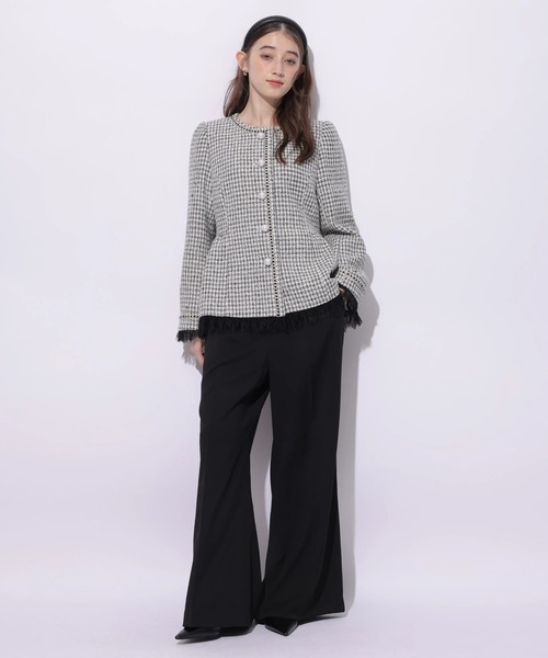 Rirandture(リランドチュール)の「ツィードペプラムジャケット(その他アウター・レディース・ブラック系その他2・1/2)」の8枚目の写真