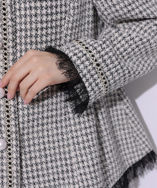 Rirandture(リランドチュール)の「ツィードペプラムジャケット(その他アウター・レディース・ブラック系その他2・1/2)」の12枚目の写真