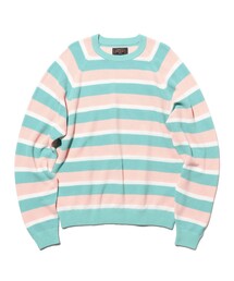 Crew Light Multi Stripe