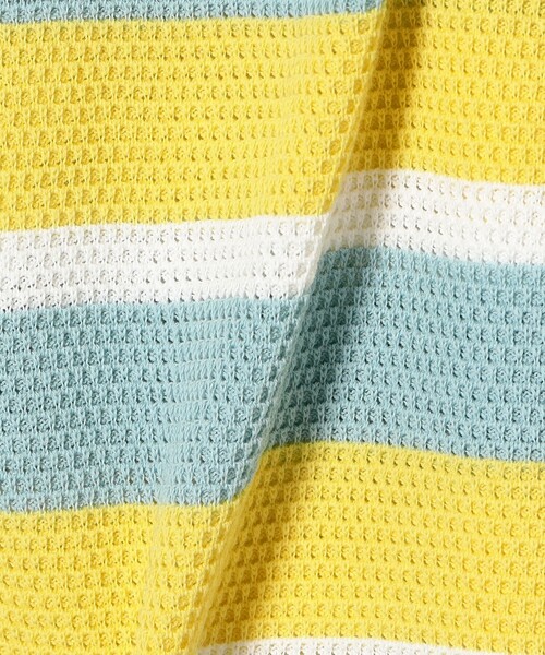 BEAMS PLUS(ビームスプラス)の「Crew Light Multi Stripe(ニット/セーター・メンズ・サックスブルー/ピンク・X-LARGE/SMALL/MEDIUM/LARGE)」の15枚目の写真