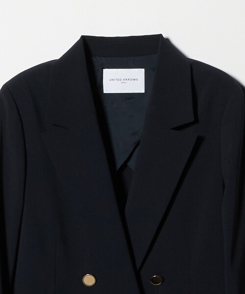 UNITED ARROWS(ユナイテッドアローズ)の「T/W 4ボタン ジャケット(テーラードジャケット・レディース・オフホワイト/ダークブラウン/ネイビー・38/36/34)」の20枚目の写真