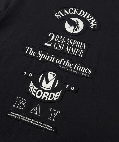 MMIC(エムエムアイシー)の「モシングTシャツブラック(Tシャツ/カットソー・メンズ・その他・SMALL/MEDIUM/LARGE)」の4枚目の写真