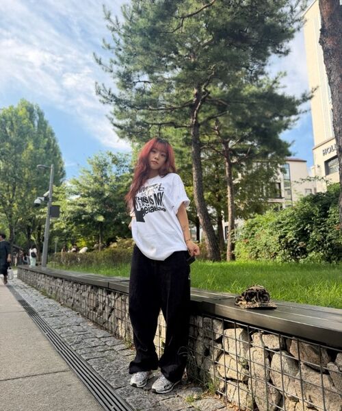 AEIAEIAE（エイエイエ）の「ユニセックスオーバーサイズグラフィックTシャツ[ホワイト]（Tシャツ/カットソー・メンズ・その他・FREE）」の14枚目の写真