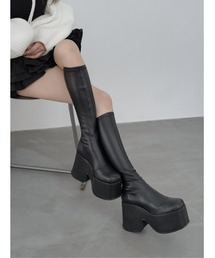 Darich（ダーリッチ）の「ウルトラストレッチウェッジロングブーツ（ブーツ）」