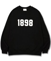 1898 GARMENTS SWEAT MTM [BLACK]