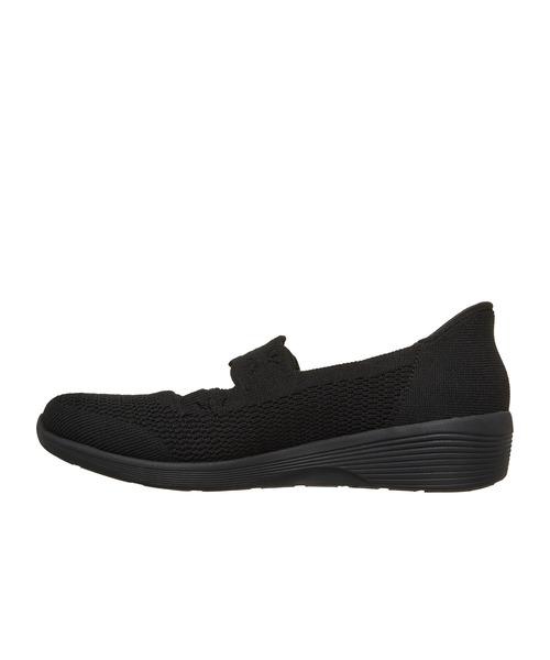 SKECHERS（スケッチャーズ）の「スケッチャーズ スリップインズ：アリヤ - サトル グリーム（スニーカー・レディース・ブラック/ナチュラル・23.5cm/22.5cm/23cm/24cm/24.5cm/25cm）」の4枚目の写真