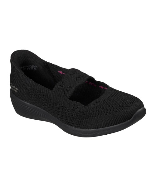 SKECHERS（スケッチャーズ）の「スケッチャーズ スリップインズ：アリヤ - サトル グリーム（スニーカー・レディース・ブラック/ナチュラル・23.5cm/22.5cm/23cm/24cm/24.5cm/25cm）」の7枚目の写真