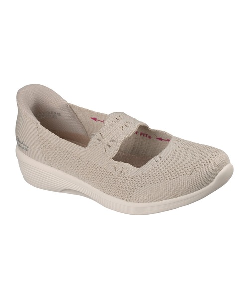 SKECHERS（スケッチャーズ）の「スケッチャーズ スリップインズ：アリヤ - サトル グリーム（スニーカー・レディース・ブラック/ナチュラル・23.5cm/22.5cm/23cm/24cm/24.5cm/25cm）」の11枚目の写真