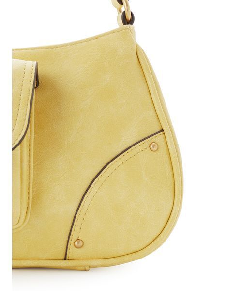 LILY BROWN（リリーブラウン）の「パッドロックホーボーバッグ（ハンドバッグ・レディース・イエロー/ブラウン/ブルー・F）」の12枚目の写真