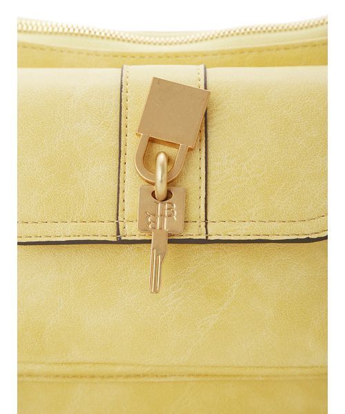 LILY BROWN（リリーブラウン）の「パッドロックホーボーバッグ（ハンドバッグ・レディース・イエロー/ブラウン/ブルー・F）」の13枚目の写真