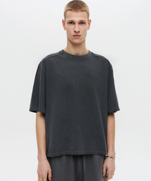 DEFINE（ディファイン）の「ベースシルケットクロップTシャツチャコール（Tシャツ/カットソー）」