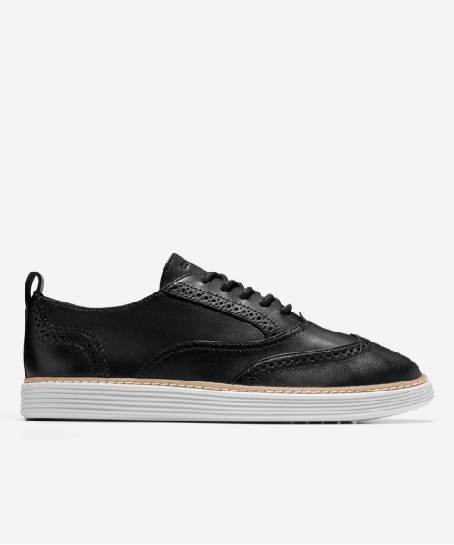 COLE HAAN(コールハーン)の「オリジナルグランド カマリン ウィングチップ オックスフォード womens(ドレスシューズ・レディース・ブラック・8/7.5/7/6.5/6/5.5/5/8.5)」の1枚目の写真