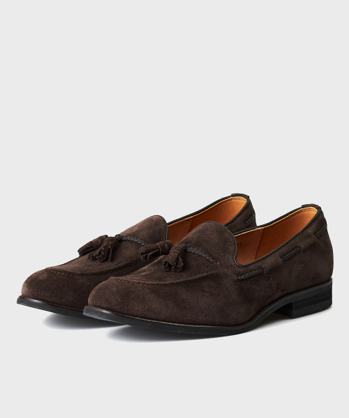 JOSEPHT（ジョセフ）の「DRUCKER BROWN [CALF SUEDE]（ローファー・メンズ・その他・24cm/27.5cm/27cm/26.5cm/26cm/25.5cm/25cm/24.5cm/28cm）」の2枚目の写真