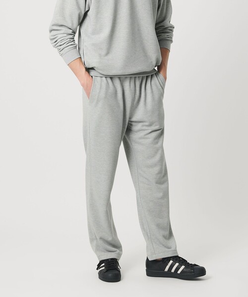 BEAUTY&YOUTH UNITED ARROWS(ビューティーアンドユースユナイテッドアローズ)の「【WEB限定 WARDROBE SMART】エアロノット スウェットパンツ/セットアップ対応【吸水速乾・UVカット】(スウェットパンツ・メンズ・ブラック/グレー/ダークグレー・M/L/XL/S)」の2枚目の写真