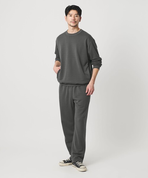 BEAUTY&YOUTH UNITED ARROWS(ビューティーアンドユースユナイテッドアローズ)の「【WEB限定 WARDROBE SMART】エアロノット スウェットパンツ/セットアップ対応【吸水速乾・UVカット】(スウェットパンツ・メンズ・ブラック/グレー/ダークグレー・M/L/XL/S)」の22枚目の写真