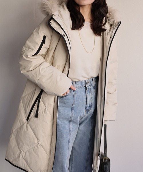 model：156cm 着用サイズ：M