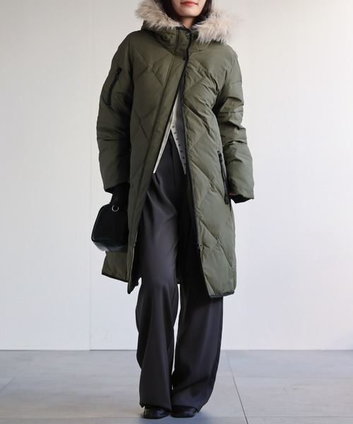 model：156cm 着用サイズ：M