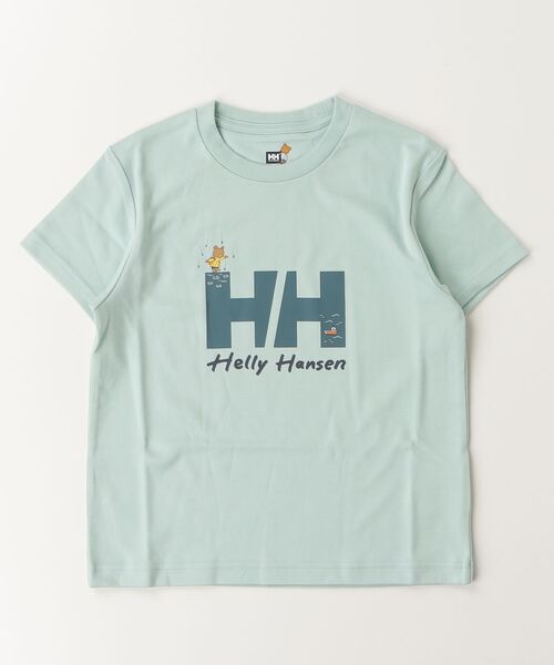 HELLY HANSEN（ヘリーハンセン）の「【HELLY HANSEN】K S/S Logo Helly Bear Tee（Tシャツ/カットソー・キッズ・ネイビー/アイボリー/グリーン・130/140）」の5枚目の写真
