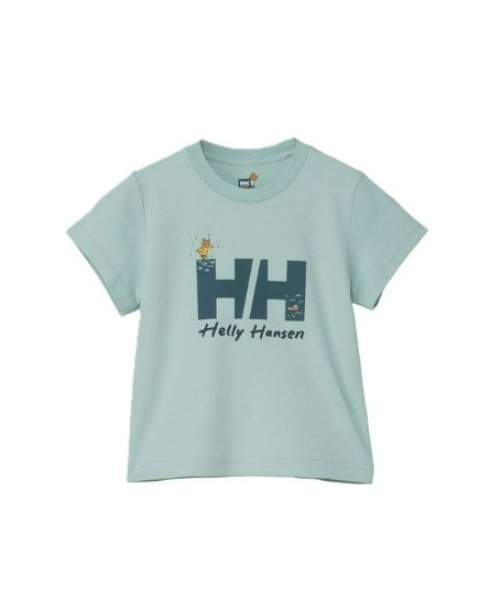 HELLY HANSEN（ヘリーハンセン）の「【HELLY HANSEN】K S/S Logo Helly Bear Tee（Tシャツ/カットソー・キッズ・ネイビー/アイボリー/グリーン・130/140）」の9枚目の写真